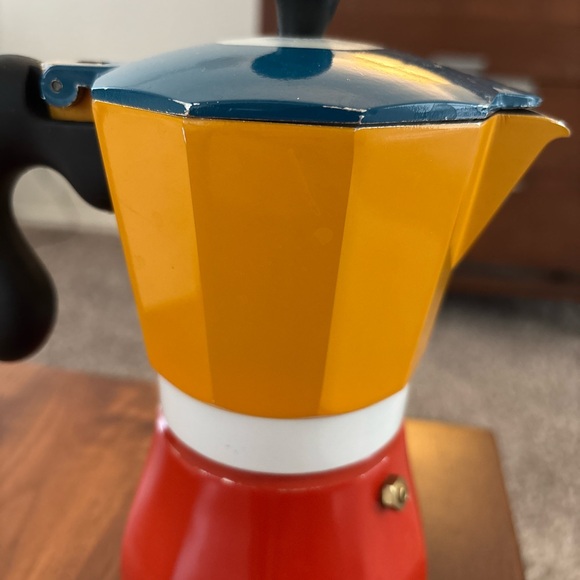 Colorful Stovetop Espresso Maker - Picture 4 of 8